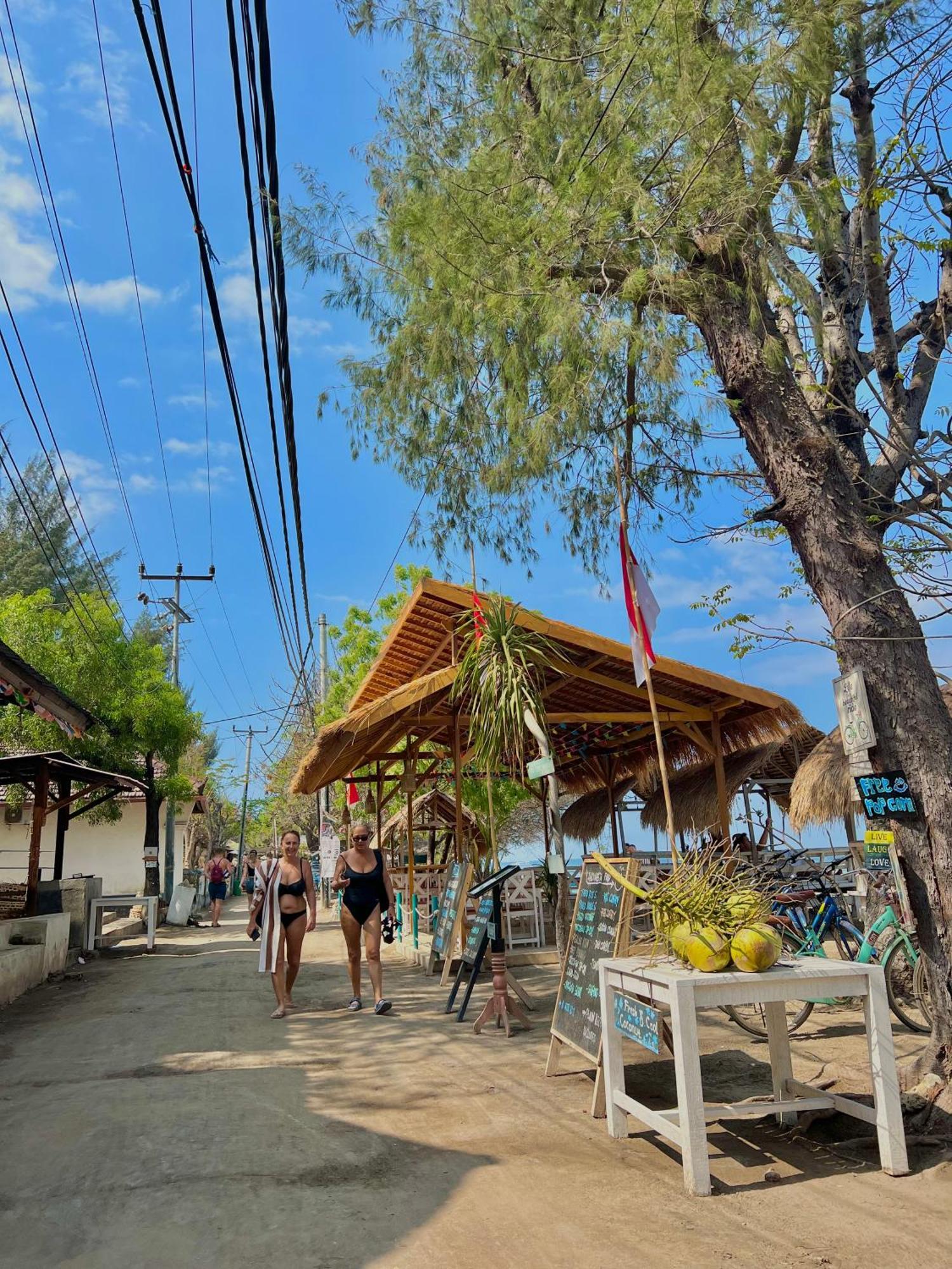 Gita Gili Bungalow Hotel Gili Air Exterior photo